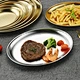 Oval Stainless Steel Plate
